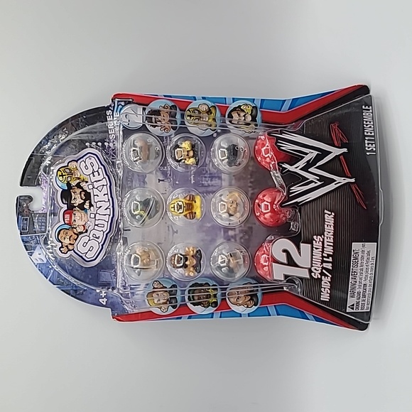 2012 WWE Squinkies 3 Series The Rock, Jake the Snake, Stone Cold Steve Austin - Picture 2 of 14